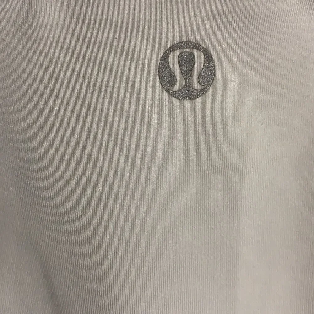Lululemon Black White Racerback Athletic Tank S/M